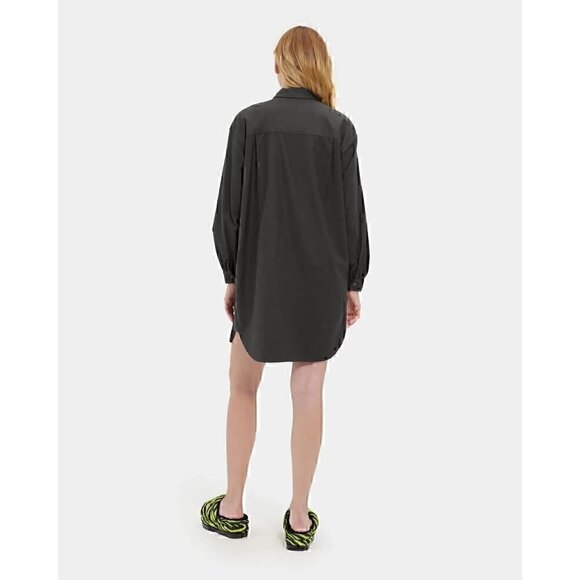 NEW! UGG Women's S Addley Oversized Shirt Dress NWT $128 - Picture 2 of 4